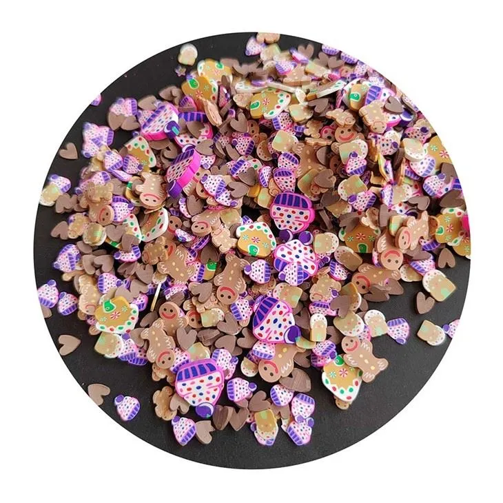 Mix Cake Gingerbread Man Polymer